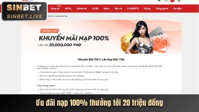 Thưởng nạp lại hàng ngày Fly88